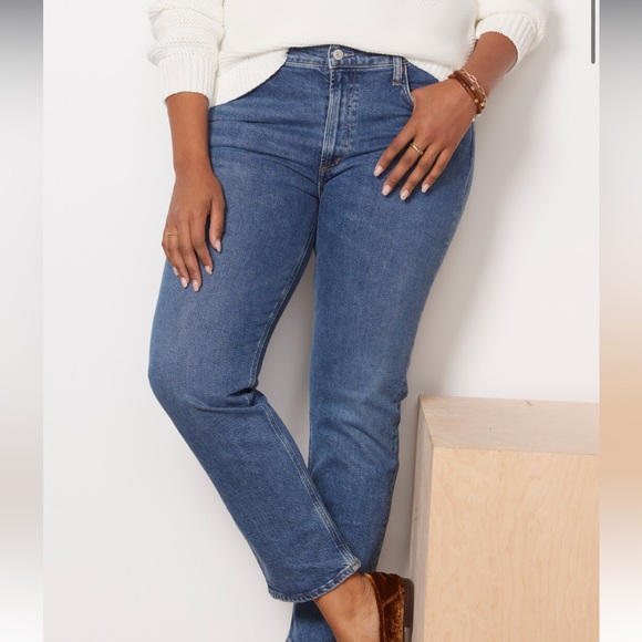Agolde Mid Rise Jean NWT - Picture 3 of 9
